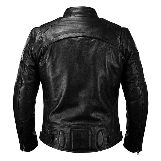 Biker Forward Genuine Leather Motorcycle Jacket