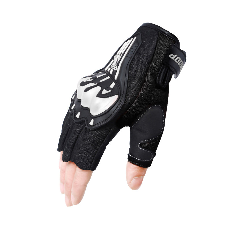 Motorcycle Anti-Fall Racing Fingerless Gloves