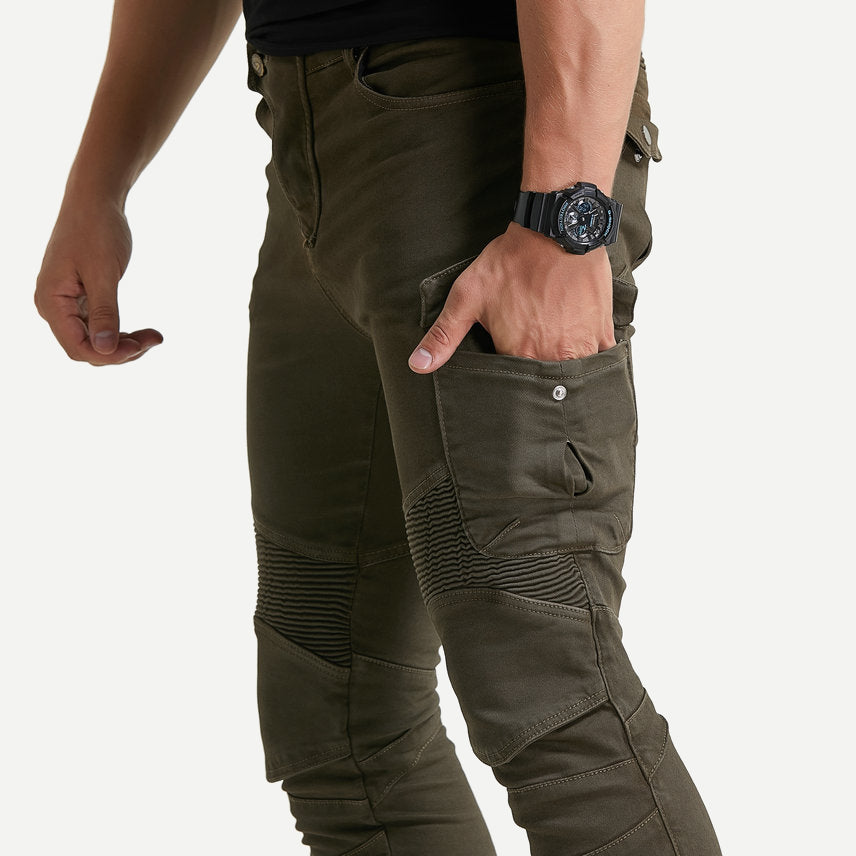 Men’s Throttle 69 Winter Warm Moto Riding Jeans