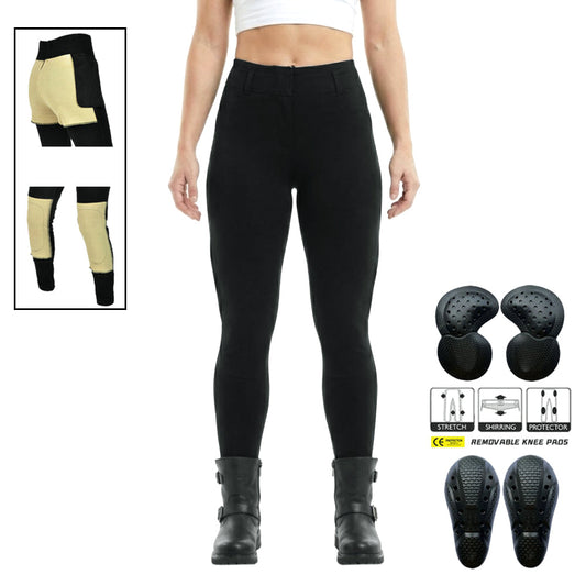 Women’s P6 Slim-Fit Kevlar-Lined Moto Leggings
