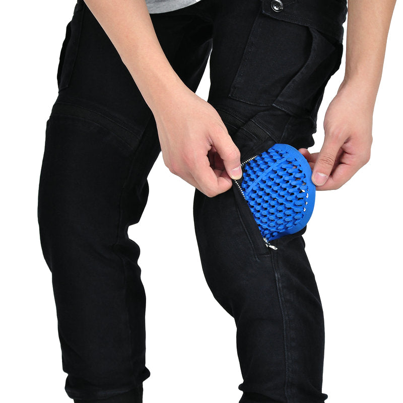 Men’s Motorcycle Kevlar K‑6 Casual Cargo Riding Pants