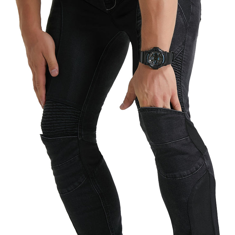 Furious 71 Men’s Summer Riding Jeans With Protection Gear