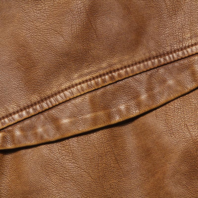 Biker Forward Leather Chopper Jacket
