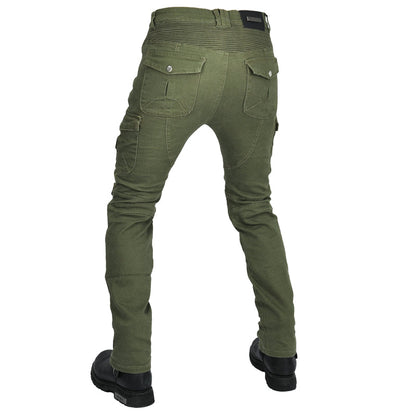 Men's R19 Cargo Denim Water-Repellent Motorcycle Jeans