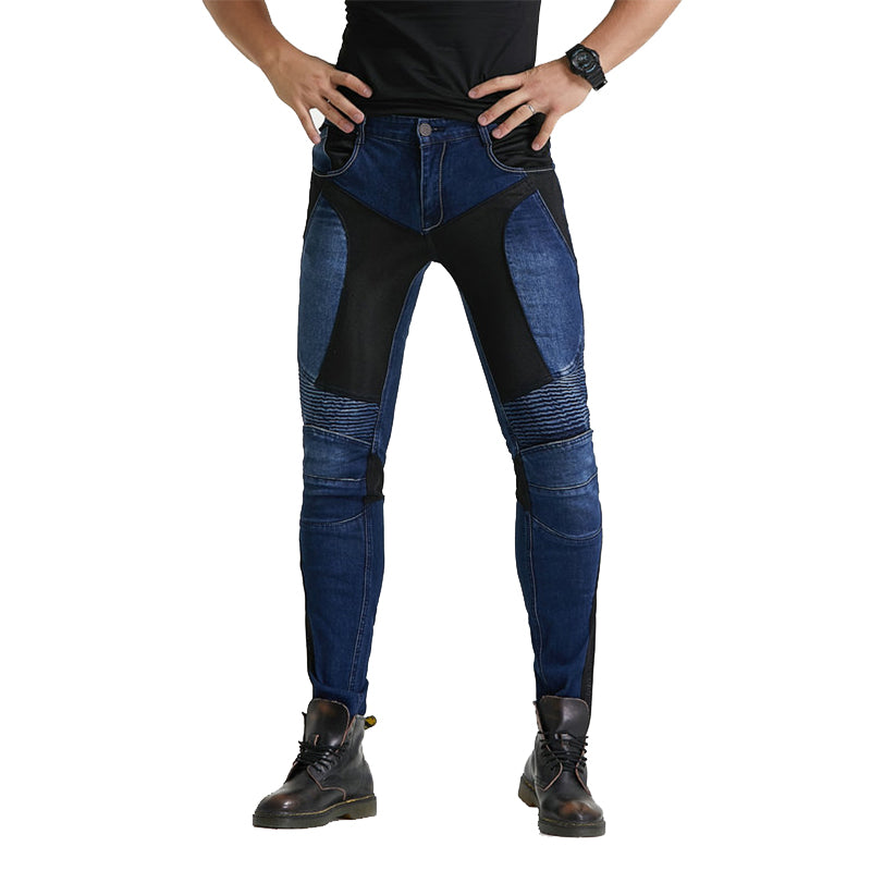 Furious 71 Men’s Summer Riding Jeans With Protection Gear