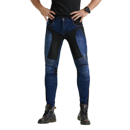 Furious 71 Men’s Summer Riding Jeans With Protection Gear