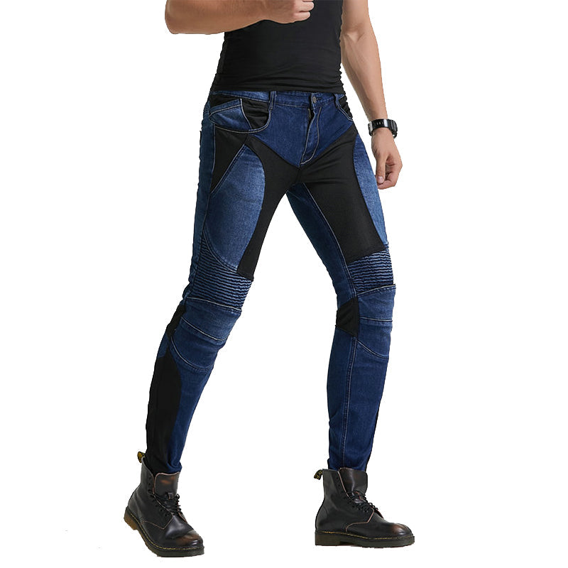 Furious 71 Men’s Summer Riding Jeans With Protection Gear