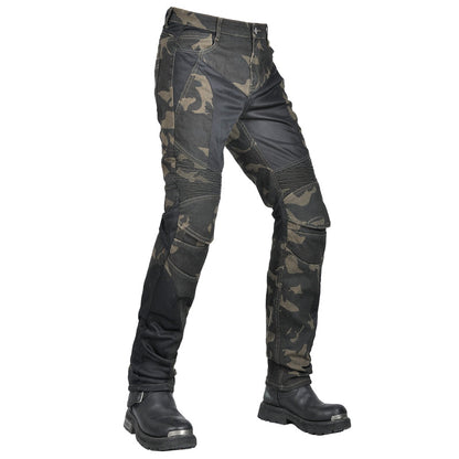 Adventure 4 Men’s Biker Jeans with CE Armor – Camo