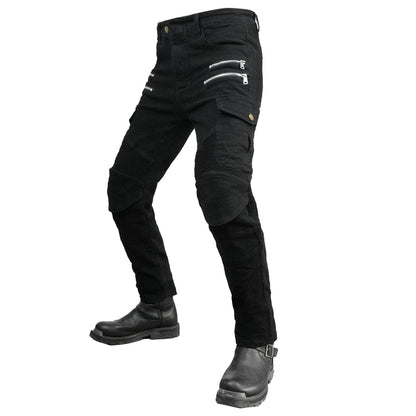Motorcycle Off-Road Racing Denim Anti-Fall Jeans