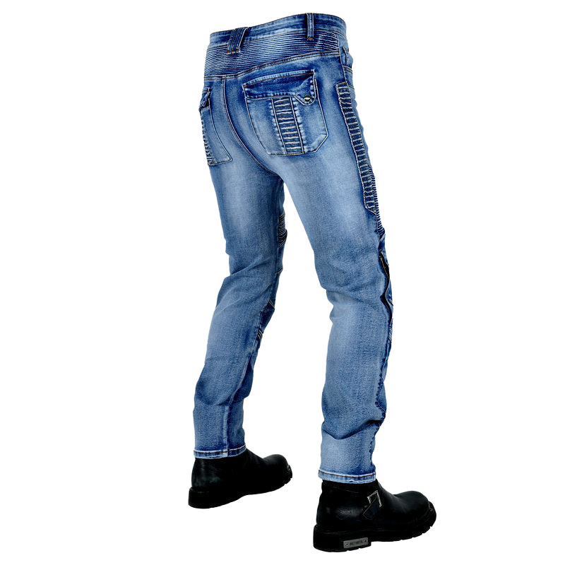 Men’s K‑7 Kevlar Motorcycle Riding Jeans