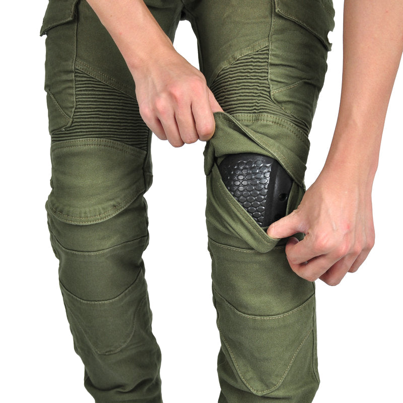 Men's R19 Cargo Denim Water-Repellent Motorcycle Jeans