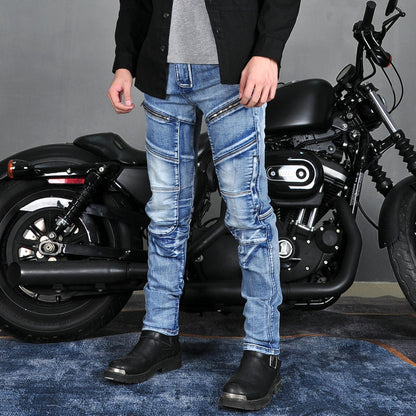 Axis 21 Men’s Stretch Denim Motorcycle Riding Jeans