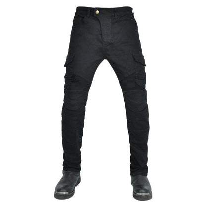 Men's R19 Cargo Denim Water-Repellent Motorcycle Jeans