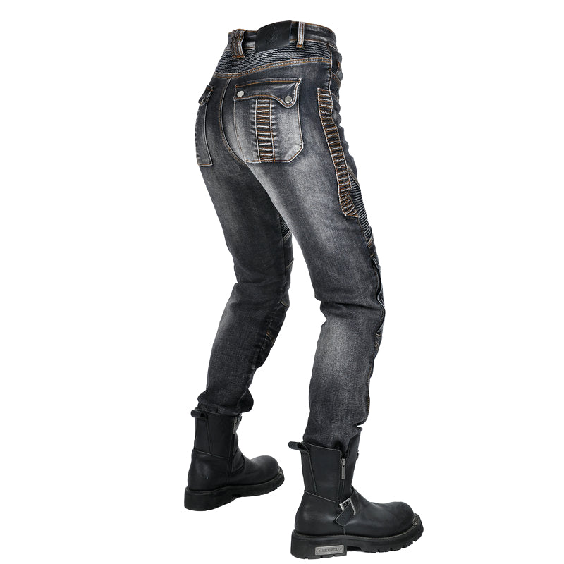 Women's Motorcycle Kevlar Tear-Resistant Denim Jeans