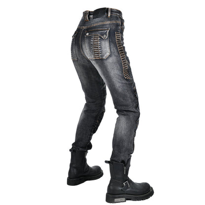 Women's Motorcycle Kevlar Tear-Resistant Denim Jeans