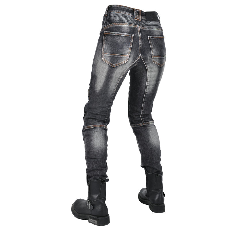 Axis 21 Women’s Stretch Denim Motorcycle Riding Jeans