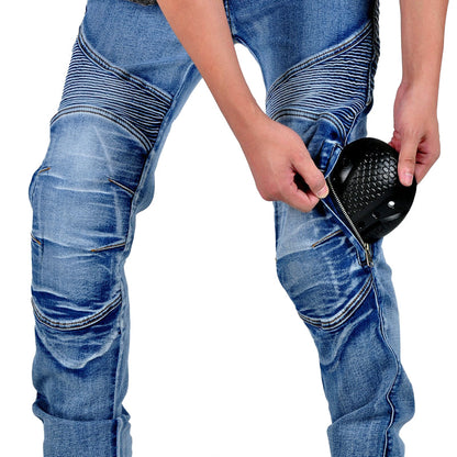 Men’s K‑7 Kevlar Motorcycle Riding Jeans