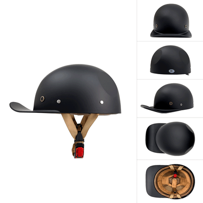 All-Season Baseball Cap Half Face Helmet