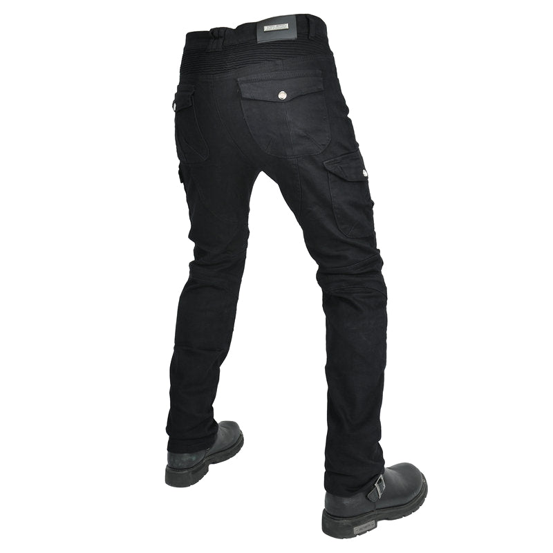 Men's R19 Cargo Denim Water-Repellent Motorcycle Jeans