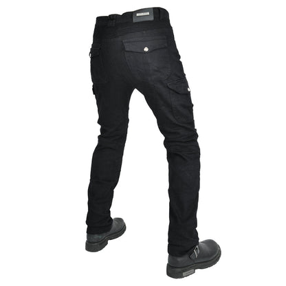 Men's R19 Cargo Denim Water-Repellent Motorcycle Jeans