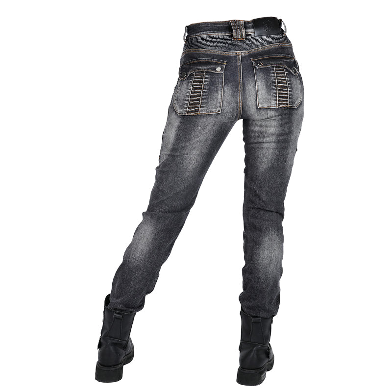 Women's Motorcycle Kevlar Tear-Resistant Denim Jeans