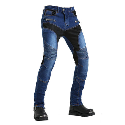 Summer Kevlar Motorcycle Jeans With Protection Gear
