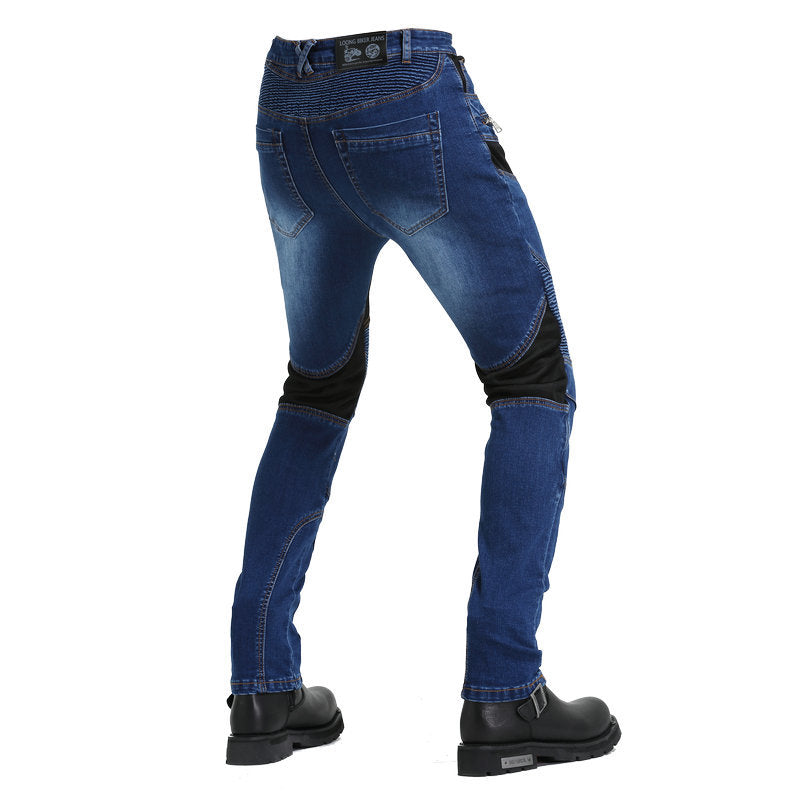 Summer Kevlar Motorcycle Jeans With Protection Gear