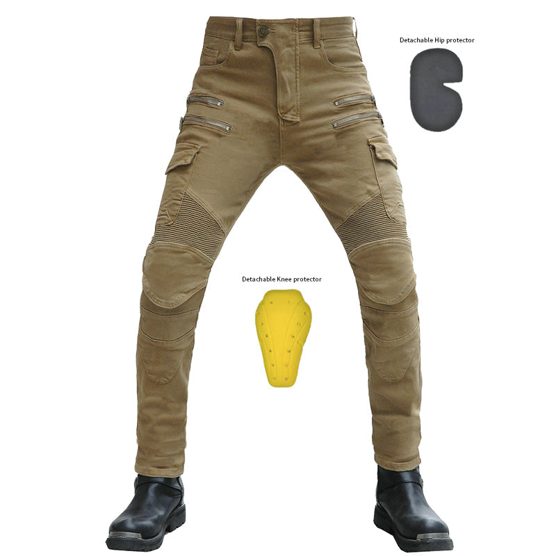 Motorcycle Off-Road Racing Denim Anti-Fall Jeans