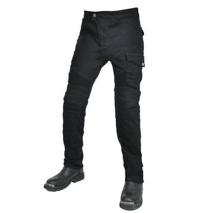 Men's R19 Cargo Denim Water-Repellent Motorcycle Jeans