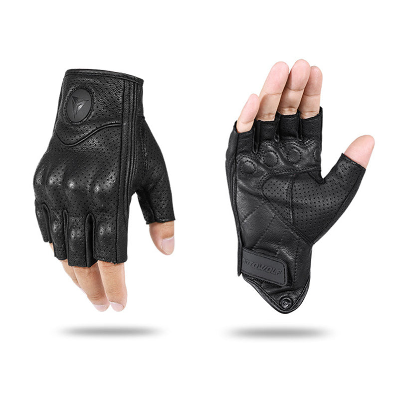 Men's Fingerless Driving Gloves