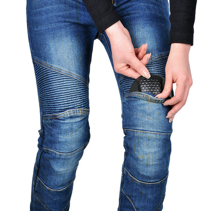 Women’s M2 Casual Denim Reinforced Motorcycle Jeans