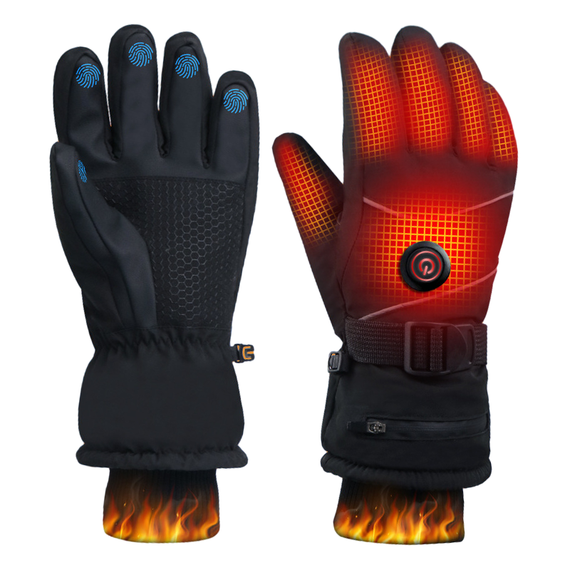 Men’s Electric Rechargeable Heated Motorcycle Gloves