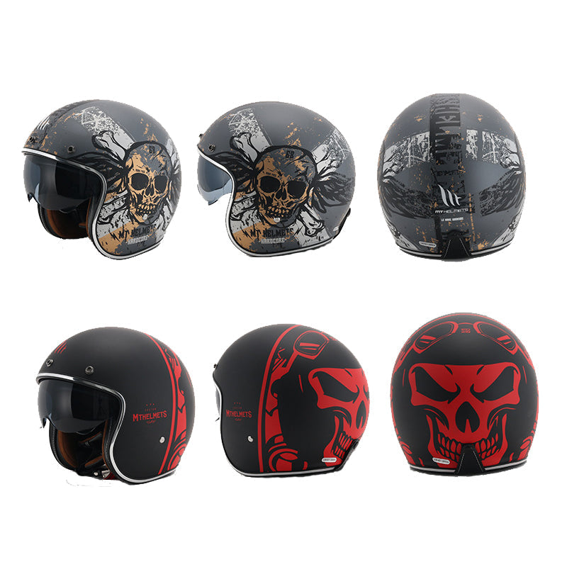 Mt Helmets Le Mans 2 SV Open Face Motorcycle Helmet