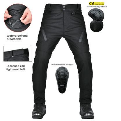 Men’s VX2 Water-Repellent Armored Riding Pants
