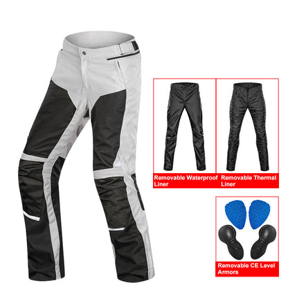 Biker Hyper Motorcycle Armored Riding Pants All-Season