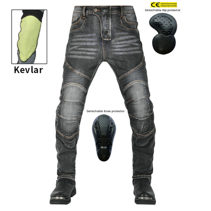Men’s K‑7 Kevlar Motorcycle Riding Jeans