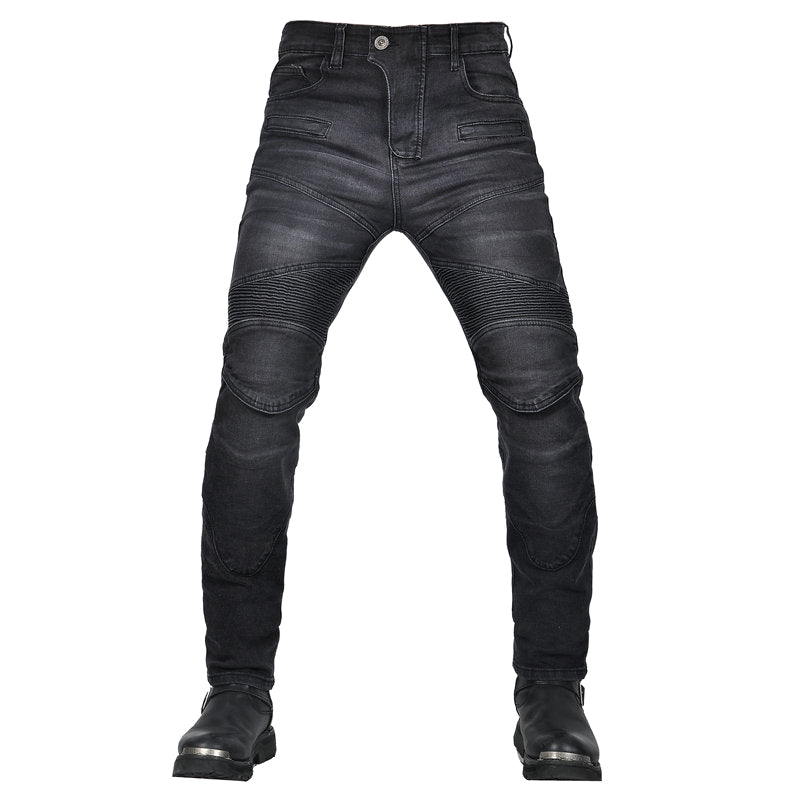 Men’s Classic Motorcycle Slim Fit Riding Jeans
