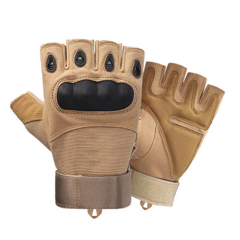 Outdoor Military Fans Motorcycle Fingerless Gloves