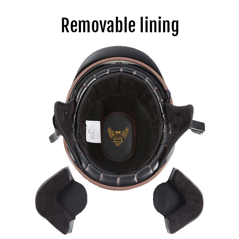 American Vintage Half Face Cruising Helmet