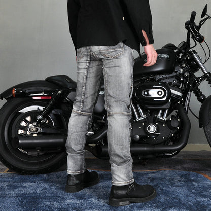 Axis 21 Men’s Stretch Denim Motorcycle Riding Jeans