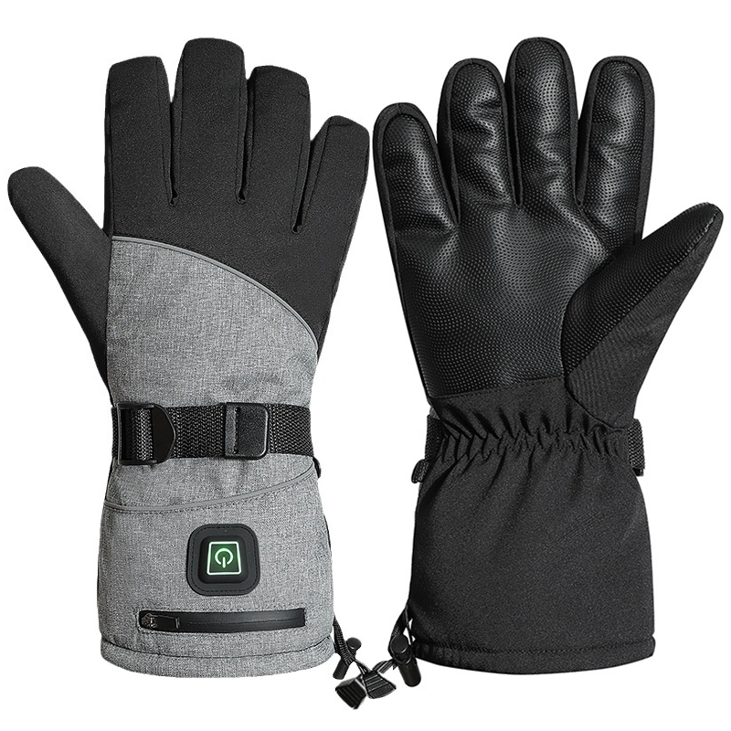 Smart Battery Heated Winter Motorcycle Gloves