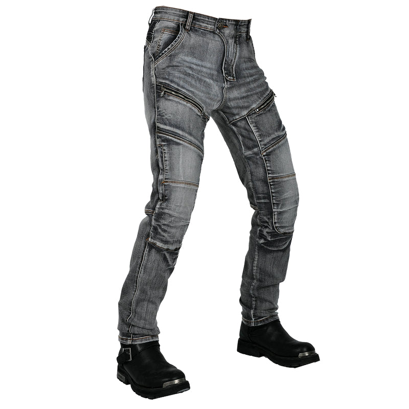 Axis 21 Men’s Stretch Denim Motorcycle Riding Jeans