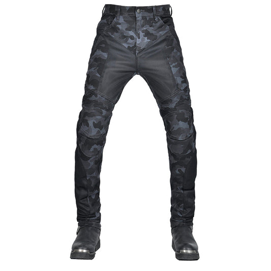 Adventure 4 Men’s Biker Jeans with CE Armor – Camo