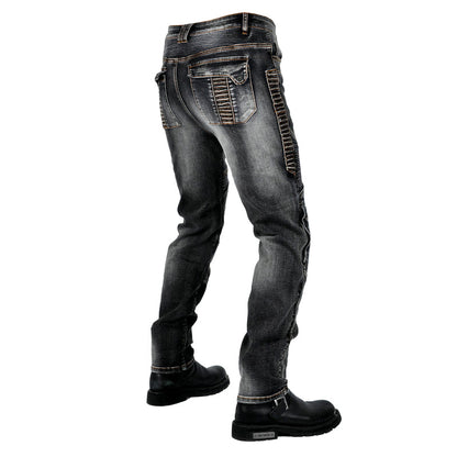 Men’s K‑7 Kevlar Motorcycle Riding Jeans