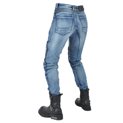 Axis 21 Women’s Stretch Denim Motorcycle Riding Jeans