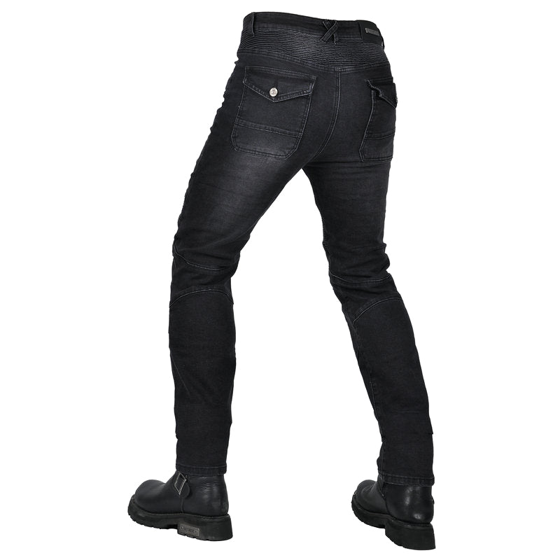 Men’s Classic Motorcycle Slim Fit Riding Jeans