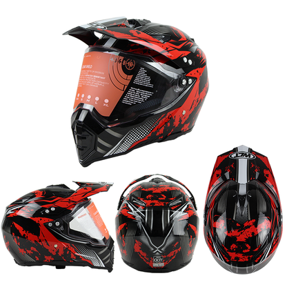 All-Terrian Off-Road Motorcycle Helmet Dirt Bike Racing Helmet