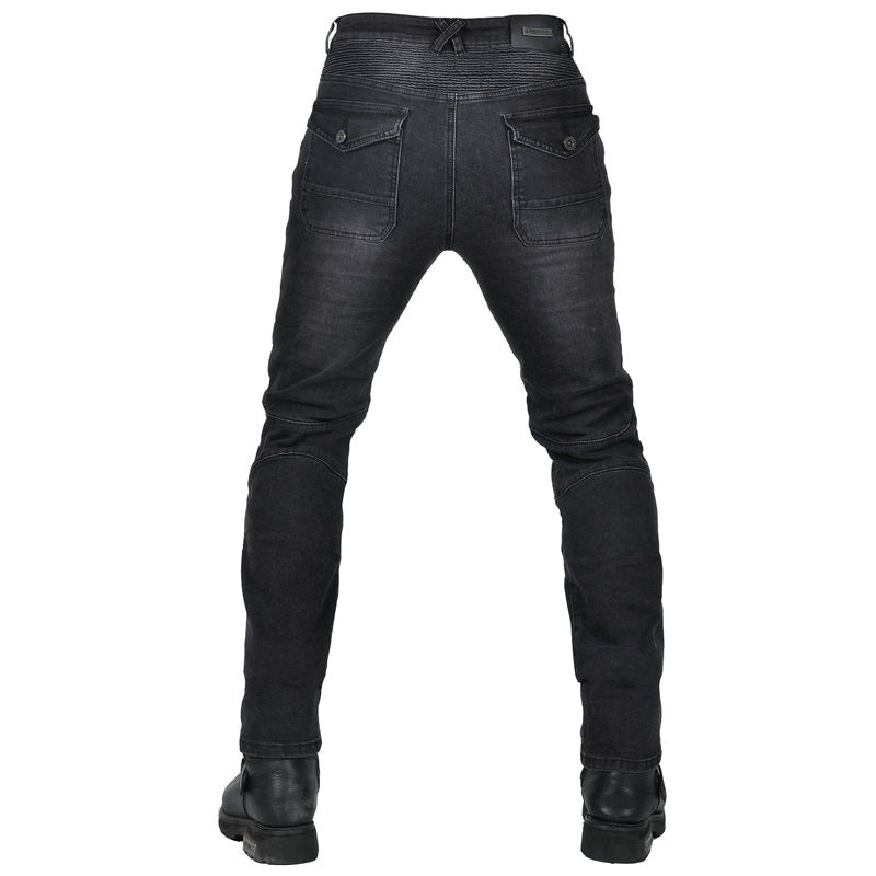Men’s Classic Motorcycle Slim Fit Riding Jeans