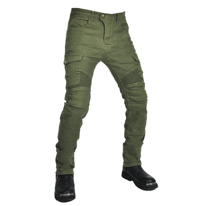 Men's R19 Cargo Denim Water-Repellent Motorcycle Jeans