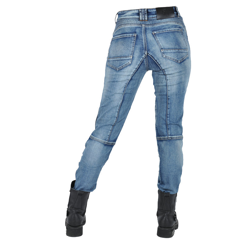 Axis 21 Women’s Stretch Denim Motorcycle Riding Jeans